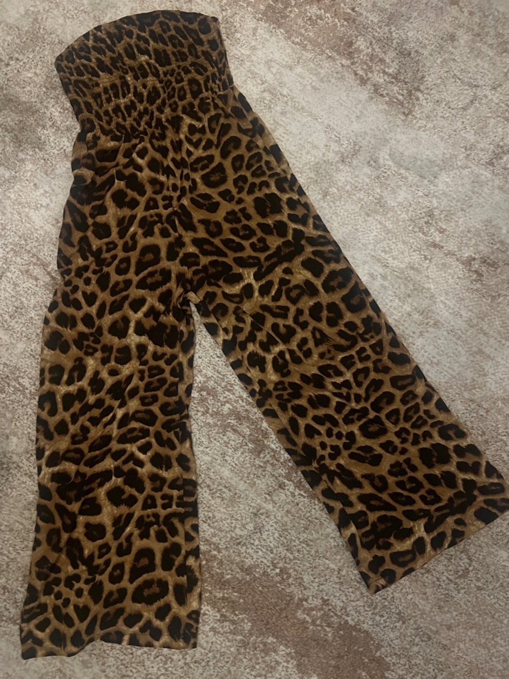 Leopard print Jump suit